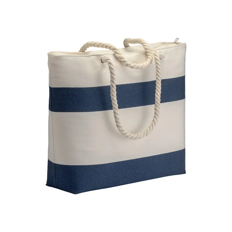Geantă de plajă din bumbac reciclat, 280 g/m² din poliester – cu imprimare personalizată