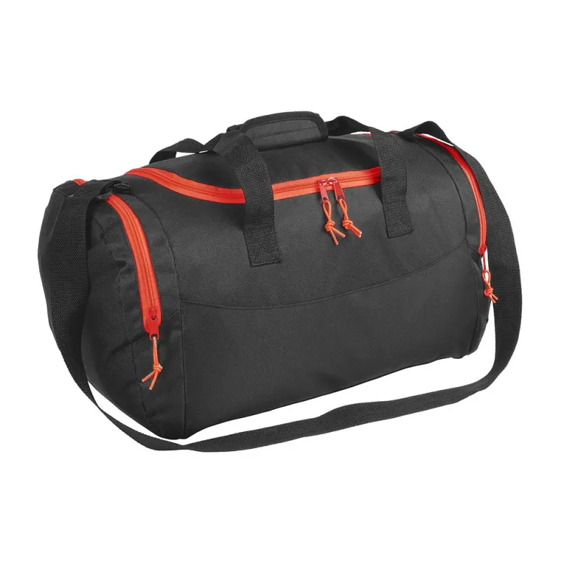 Geantă sport din poliester 600 D, cu buzunar pentru transportul încălțămintei – cu imprimare personalizată