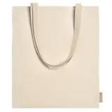 Tote bag Loren din bumbac reciclat 140 g/m² — fotografia 2