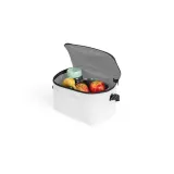 Geantă termică din poliester reciclat 600D cu curea reglabilă 7 L Cancun – cu imprimare personalizată — fotografia 18