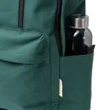 Rucsac Hudson din bumbac reciclat 330 g/m² cu fermoar — fotografia 3