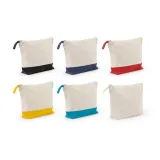 Pungă cosmetică din bumbac 100% (340 g/m²) în două culori Daphne – cu imprimare personalizată — fotografia 2