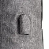 Rucsac pentru laptop din poliester reflectorizant – cu imprimare personalizată — fotografia 6