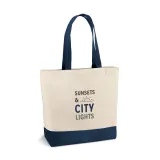 Tote bag din pânză 100% bumbac (280 g/m²) Edmonton — fotografia 3