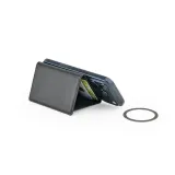 Portofel magnetic din PU de mare capacitate cu blocare RFID Harald – cu imprimare personalizată — fotografia 8