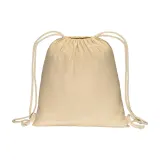 Rucsac din bumbac de 180 g/m², cu închidere cu șnur – cu imprimare personalizată — fotografia 2
