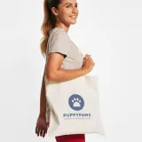 Tote bag din bumbac Hill s/37*41 greige — fotografia 3