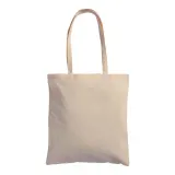 Pungă din bumbac de 180 g/m², cu mânere lungi – cu imprimare personalizată — fotografia 3