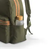 Rucsac din pânză reciclată, cu compartiment căptușit pentru notebook – cu imprimare personalizată — fotografia 6