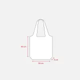 Geantă de cumpărături pliabilă din RPET 210T – cu imprimare personalizată — fotografia 4