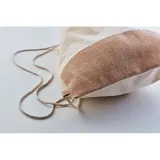 Tote bag cu părți din iută India — fotografia 3