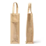 Tote bag Nimba laminată din iută — fotografia 4