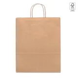 Pungă de hârtie kraft (115 g/m²) Tayla – cu imprimare personalizată — fotografia 7