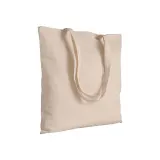 Pungă de cumpărături din bumbac de 120 g/m², cu mânere lungi – cu imprimare personalizată — fotografia 1