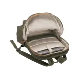 Rucsac din pânză reciclată, cu compartiment căptușit pentru notebook – cu imprimare personalizată — fotografia 5