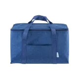 Geantă termoizolantă Melange din PET reciclat, cu interior argintiu – cu imprimare personalizată — fotografia 2