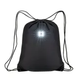 Rucsac din poliester 300D, cu lampă LED COB și colțuri întărite. – cu imprimare personalizată — fotografia 2