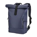 Rucsac pentru laptop din poliester reciclat, vopsit cu vopsele ecologice – cu imprimare personalizată — fotografia 1