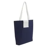 Pungă de cumpărături pliabilă, nețesută, de 80 g/m², cu mânere scurte – cu imprimare personalizată — fotografia 1