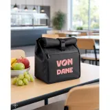 Geantă termică PU „roll top” cu izolație PEVA (7L) Azores cooler bag – cu imprimare personalizată — fotografia 5