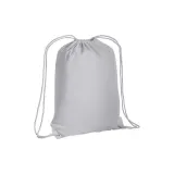 Rucsac din bumbac de 135 g/m², cu închidere cu șnur – cu imprimare personalizată — fotografia 1