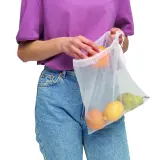 Săculeț din plasă pentru fructe și legume — fotografia 5