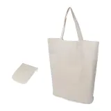 Tote bag pliabilă bumbac Ferra, 140 g/m² — fotografia 6