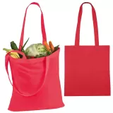 Tote bags din bumbac cu mânere lungi Franca — fotografia 6