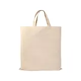 Tote bag de cumpărături din bumbac de 135 g/m², cu mânere scurte — fotografia 2