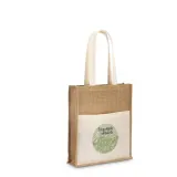 Tote bag de iută (240 g/m²) Braga — fotografia 5