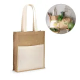 Tote bag de iută (240 g/m²) Braga — fotografia 2