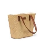 Miyako bag greige din bumbac cu fermoar — fotografia 5