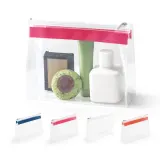 Husă transparentă din EVA cu fermoar Chastain – cu imprimare personalizată — fotografia 2