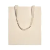 Tote bag din bumbac Hill s/37*41 greige — fotografia 2