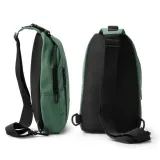Backpack Valar din bumbac reciclat cu fermoar — fotografia 4