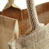 Tote bag iuta midi - Jute Midi Tote — fotografia 4