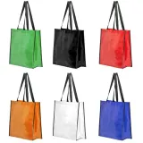 Tote bag laminată lucioasă Coast — fotografia 3