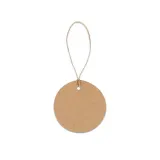 Etichetă circulară fabricată din hârtie 100% reciclată (700 g/m²) Label Round – cu imprimare personalizată — fotografia 1