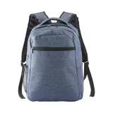 Rucsac pentru laptop (15'') din poliester cu efect melanj – cu imprimare personalizată — fotografia 2
