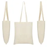 Tote bag din bumbac Hill s/37*41 greige — fotografia 5