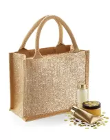 Tote bags din iuta cu fiiruri aurii - Shimmer Jute Mini Gift Bag — fotografia 3