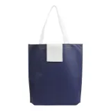 Pungă de cumpărături pliabilă, nețesută, de 80 g/m², cu mânere scurte – cu imprimare personalizată — fotografia 2