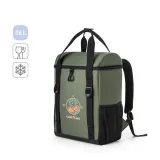 Rucsac termic căptușit din poliester reciclat 600D ripstop 16 L Roma L – cu imprimare personalizată — fotografia 6