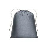 Pungă cadou din bumbac reciclat, 150 g/m², 25 x 30 cm – cu imprimare personalizată — fotografia 2