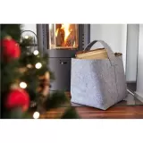 Tote bag din pasla pentru lemne Cosy — fotografia 3