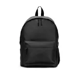 Rucsac clasic cu un design atemporal din poliester reciclat 600D Rosario – cu imprimare personalizată — fotografia 3