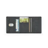 Portofel magnetic din PU de mare capacitate cu blocare RFID Harald – cu imprimare personalizată — fotografia 6