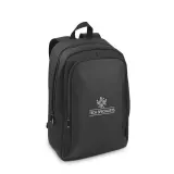 Rucsac pentru laptop din poliester reciclat 600D de înaltă densitate Drammen – cu imprimare personalizată — fotografia 4