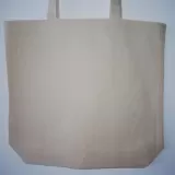 Tote bags groasa din bumbac cu burduf SBT 240 G/M² – Natur — fotografia 3