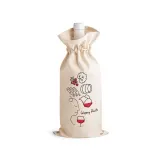 Tote bag din bumbac 100% pentru sticlă (180 g/m²) Jerome — fotografia 3